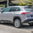 Toyota Corolla Cross 1.8V kini berharga RM129,266 dengan potongan SST 50%, RM4,734 lebih murah