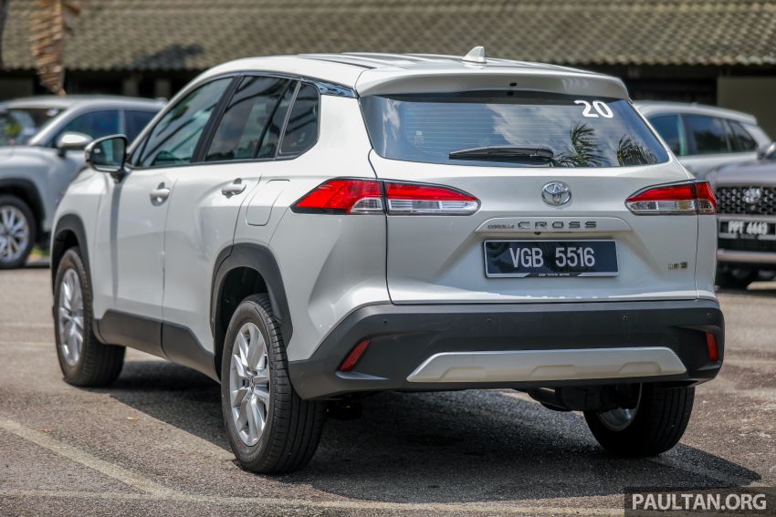 Toyota Corolla Cross rasmi dilancarkan di M’sia — dua varian, 1.8L dengan 139 PS/172 Nm, CVT, dari RM124k 1268404