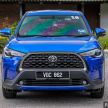 Toyota Corolla Cross 1.8V kini berharga RM129,266 dengan potongan SST 50%, RM4,734 lebih murah