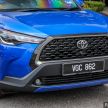 Toyota Corolla Cross 1.8V kini berharga RM129,266 dengan potongan SST 50%, RM4,734 lebih murah