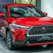 Toyota Corolla Cross 1.8V kini berharga RM129,266 dengan potongan SST 50%, RM4,734 lebih murah