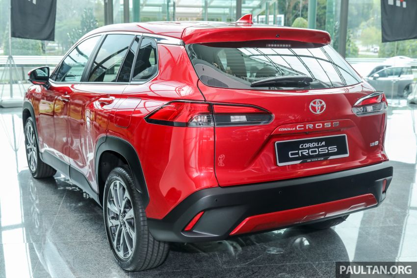 Toyota Corolla Cross rasmi dilancarkan di M’sia — dua varian, 1.8L dengan 139 PS/172 Nm, CVT, dari RM124k 1268441