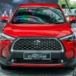 Toyota Corolla Cross 1.8V kini berharga RM129,266 dengan potongan SST 50%, RM4,734 lebih murah