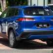 2021 Toyota Corolla Cross launched in Malaysia – two variants, 1.8L with 139 PS and 172 Nm, CVT; fr RM124k