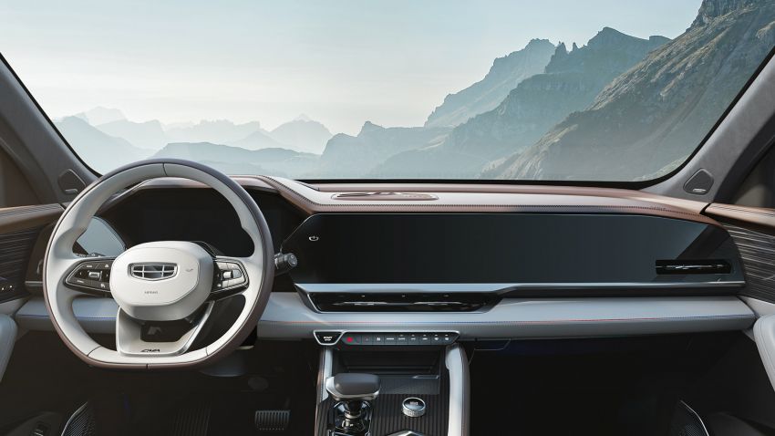 Geely Xingyue L features a one-metre-long display – KX11 SUV to go on sale in China soon with a 2.0T 1266373