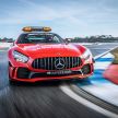 Mercedes-AMG GT R, C63S Estate receive bright red paintwork for F1 safety, medical car duties in 2021