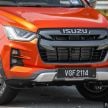 2021 Isuzu D-Max launched in Malaysia – CBU; seven variants; 1.9L, 3.0L turbodiesel mills; RM89k-RM142k