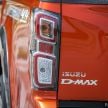 2021 Isuzu D-Max launched in Malaysia – CBU; seven variants; 1.9L, 3.0L turbodiesel mills; RM89k-RM142k