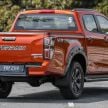 2021 Isuzu D-Max launched in Malaysia – CBU; seven variants; 1.9L, 3.0L turbodiesel mills; RM89k-RM142k