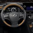 2022 Lexus ES facelift – under the skin tweaks for feel and comfort, now with touchscreen, expanded LSS+
