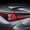 2022 Lexus ES facelift – under the skin tweaks for feel and comfort, now with touchscreen, expanded LSS+