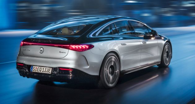 2022 Mercedes-Benz EQS flagship EV sedan debuts – two variants, up to 523 PS and 855 Nm, 770 km range