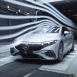 2022 Mercedes-Benz EQS flagship EV sedan debuts – two variants, up to 523 PS and 855 Nm, 770 km range