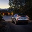Cadillac Lyriq shown in production form; 340 hp/440 Nm single-motor RWD, 480 km range – from RM246k
