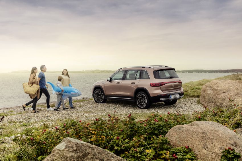 Mercedes EQB debuts  – 288 hp, 419 km range; 100 kW DC charging from 10% to 80% in just over 30 minutes 1283234