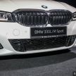 G28 BMW 3 Series LWB previewed in Malaysia – sole 330Li M Sport variant; CKD; from RM301k estimated