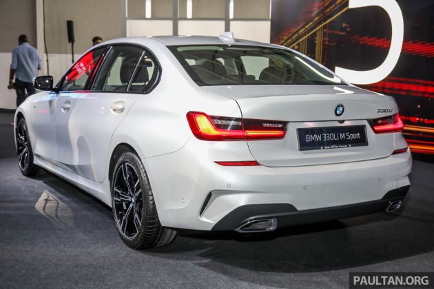 G28 BMW 3 Series LWB previewed in Malaysia – sole 330Li M Sport variant; CKD; from RM301k estimated