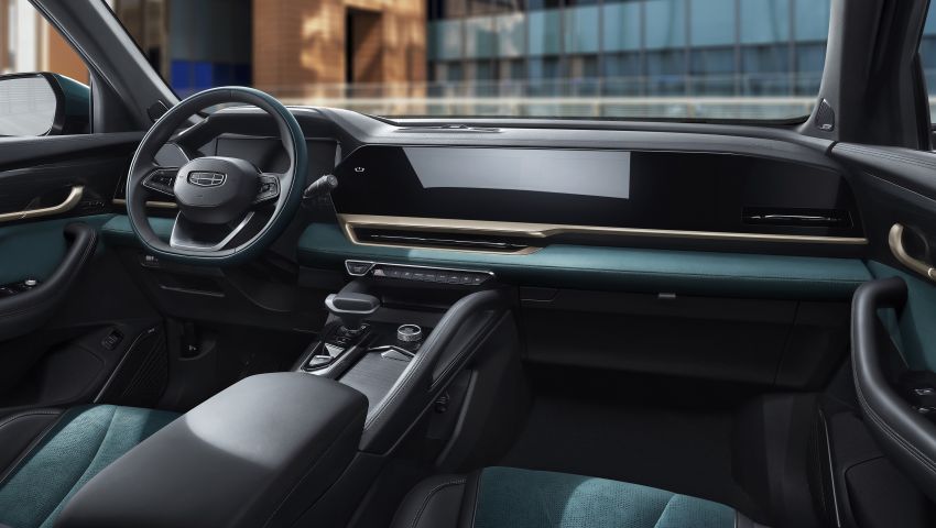 Geely Xingyue L new pix, details – 238 PS/350 Nm 2.0L turbo, AWD, 0-100 km/h 7.7 secs, Emerald Blue colour 1273223