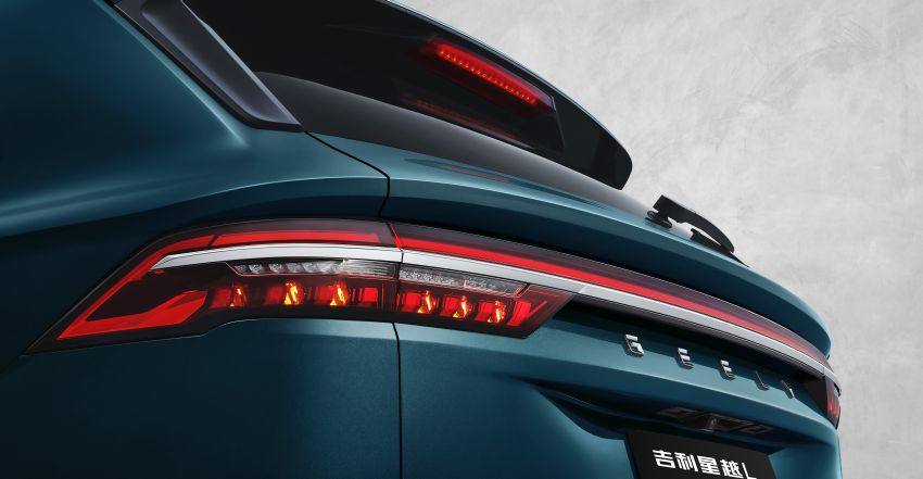 Geely Xingyue L new pix, details – 238 PS/350 Nm 2.0L turbo, AWD, 0-100 km/h 7.7 secs, Emerald Blue colour 1273218