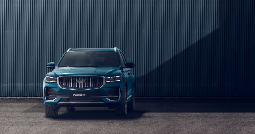 Geely Xingyue L new pix, details – 238 PS/350 Nm 2.0L turbo, AWD, 0-100 km/h 7.7 secs, Emerald Blue colour 1273219