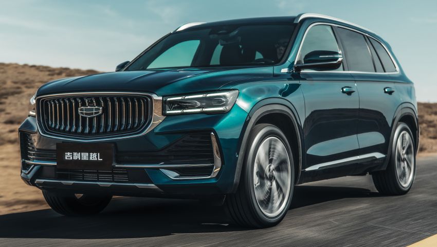 Geely Xingyue L new pix, details – 238 PS/350 Nm 2.0L turbo, AWD, 0-100 km/h 7.7 secs, Emerald Blue colour 1273220