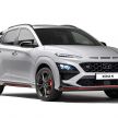 Hyundai Kona N debuts; 280 PS, 392 Nm, 5.5s hot SUV