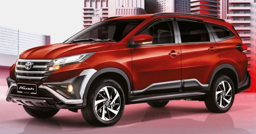 Toyota Rush kini dengan warna Merah Metalik, ganti Hijau Gelap Metalik, harga kekal sama RM88k-RM92k 1273538