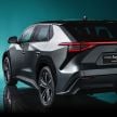Toyota bZ4X Concept – RAV4-sized electric SUV developed with Subaru, yoke steering, coming 2022