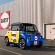 Citroen My Ami Cargo – two-seater LCV for last-mile delivery service; 6 kW motor, up to 75 km of range