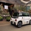 Citroen My Ami Cargo – two-seater LCV for last-mile delivery service; 6 kW motor, up to 75 km of range