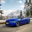 G83 BMW M4 Competition Convertible with M xDrive debuts – now with folding soft top; 510 PS; AWD