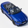 G83 BMW M4 Competition Convertible with M xDrive debuts – now with folding soft top; 510 PS; AWD