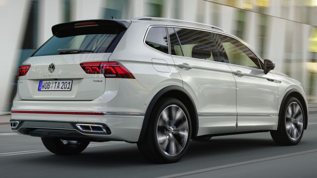 Volkswagen Tiguan Allspace facelift unveiled – 7-seat SUV gets new looks and safety tech, same engines