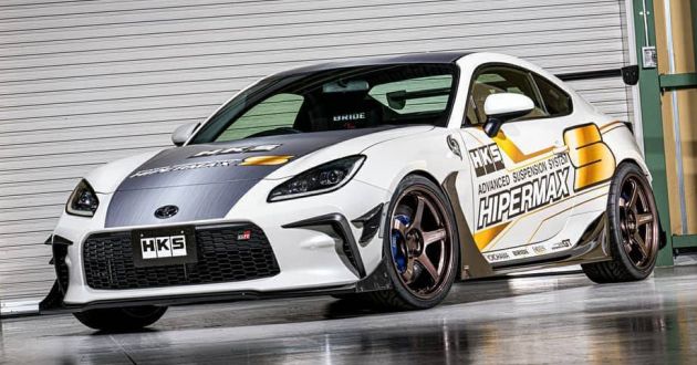 Toyota GR86 HKS Concept debuts – supercharged 2.4L engine with 340 PS; coilovers; sports exhaust