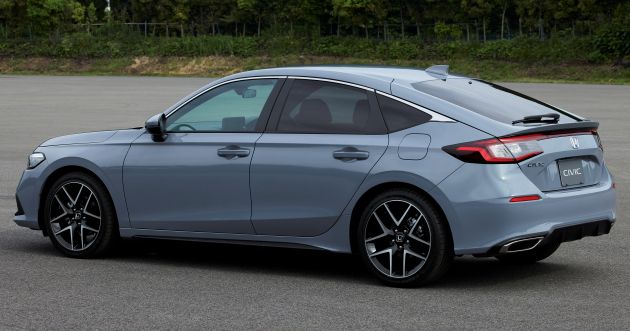 2022 Honda Civic Hatchback revealed with six-speed manual option; e:HEV hybrid and Type R coming 2022