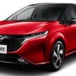 2022 Nissan Note Aura launched in Japan – design tweaks, premium kit, AWD and FWD e-Power setups
