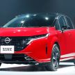2022 Nissan Note Aura launched in Japan – design tweaks, premium kit, AWD and FWD e-Power setups