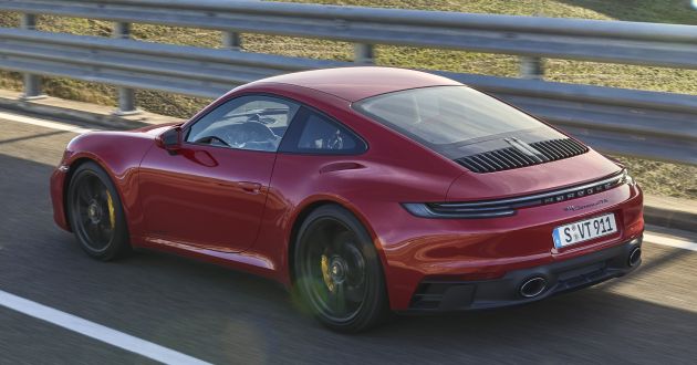 992 Porsche 911 GTS debuts – 480 PS and 570 Nm, available Lightweight Design package saves 25 kg