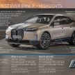 BMW iX fully detailed – power, range bumped slightly to up to 523 PS, 630 km; new M60 with over 600 PS