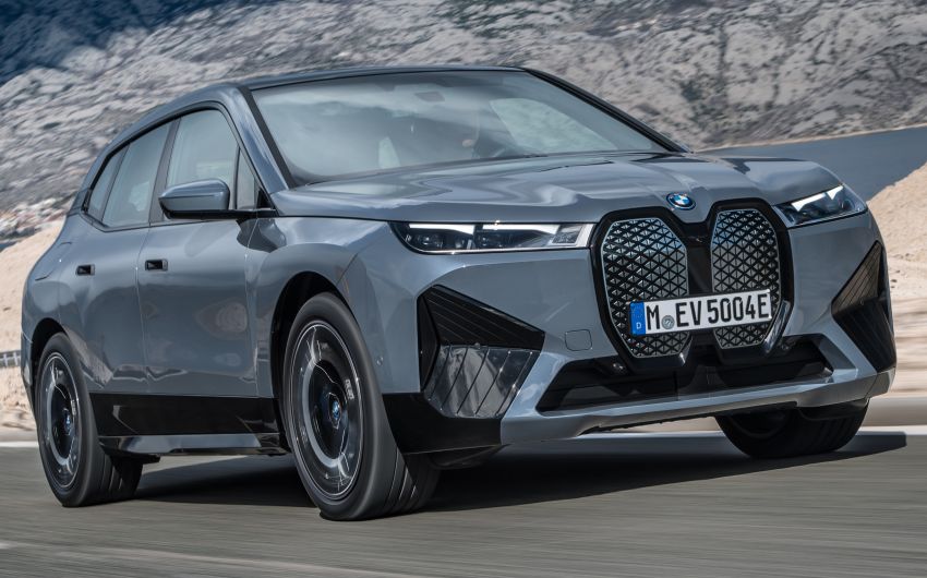 BMW iX fully detailed – power, range bumped slightly to up to 523 PS, 630 km; new M60 with over 600 PS 1301867