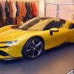 Ferrari SF90 Spider officially introduced in Malaysia – plug-in hybrid goes open top route, from RM2.088 mil