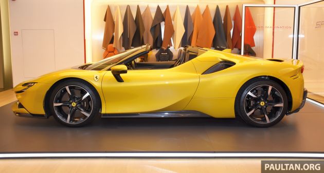 Ferrari SF90 Spider officially introduced in Malaysia – plug-in hybrid goes open top route, from RM2.088 mil