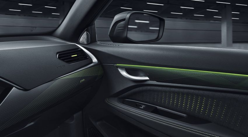 Geely Xingyue S revealed in grey with lime accents 1312093