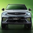 Geely Xingyue S revealed in grey with lime accents