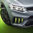 Geely Xingyue S revealed in grey with lime accents