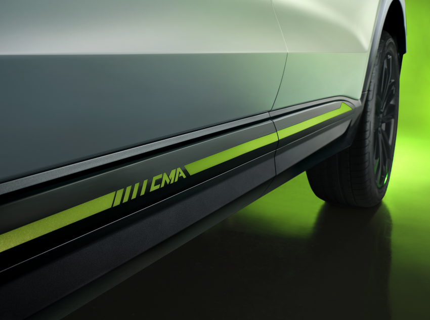 Geely Xingyue S revealed in grey with lime accents 1312088