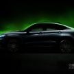Geely Xingyue S revealed in grey with lime accents