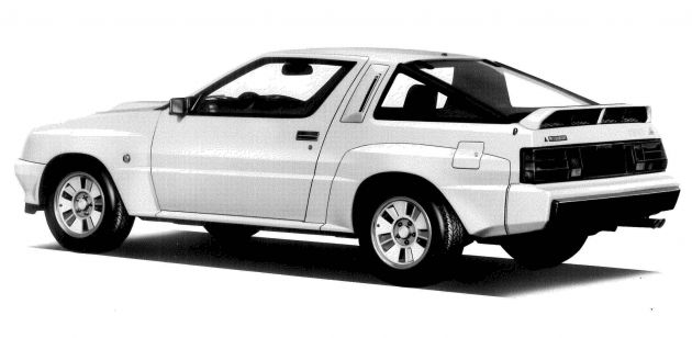 Lakaran rasmi Mitsubishi Starion 4WD 355 hp yang tak jadi diproduksi dan dijual tersiar selepas 37 tahun