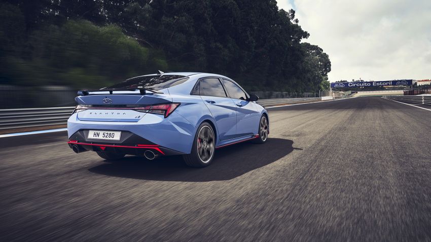 Hyundai Elantra N – 280 PS/392 Nm 2.0L turbo with manual or eight-speed DCT, 0-100 km/h in 5.3 seconds 1319101