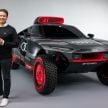 Audi RS Q e-tron – twin motor electric off-roader, TFSI engine to recharge battery; to race in 2022 Dakar Rally